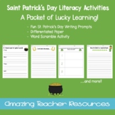 St. Patrick’s Day Literacy Worksheets and Activities - Pri