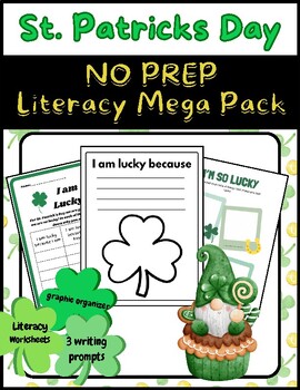 Preview of St. Patrick's Day Literacy and Creativity Mega Pack