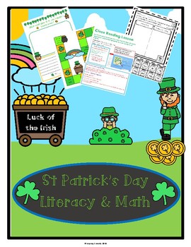 Preview of St. Patrick's Day Literacy and Math