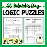 St. Patrick's Day Logic Puzzles Free