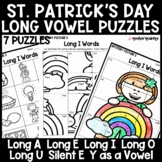 St. Patrick's Day Long Vowel Puzzles