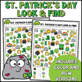 St. Patrick's Day Look and Find,  St. Patrick's Day Math Games