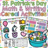 St Patrick's Day Lucky Charm Cereal Sorting Graphing Activ