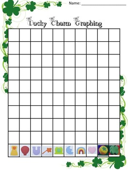 St. Patrick's Day Lucky Charms Graphing | TpT