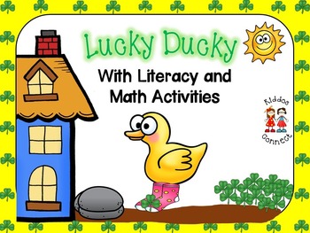 Preview of St. Patrick's Day- Lucky Ducky Book with activities