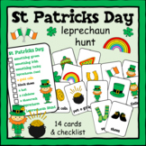 St Patrick's Day Lucky Leprechaun Scavenger Hunt Printable