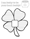 St. Patrick's Day Lucky to Know You writing and Shamrock B