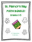 St. Patrick's Day MATH Bundle - Grades 3-5