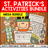 St. Patrick’s Day Kindergarten MEGA Activities, Centers, C