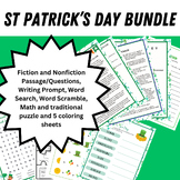 St. Patrick's Day MEGA Bundle- Full Day's Lesson Plan!