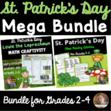 St. Patrick's Day MEGA Bundle- Grades 3-5: Math, Reading, 