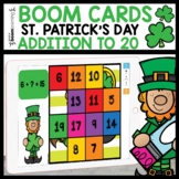 St. Patrick's Day Missing Addends Boom Cards | St. Patrick
