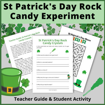 rock candy experiment worksheet