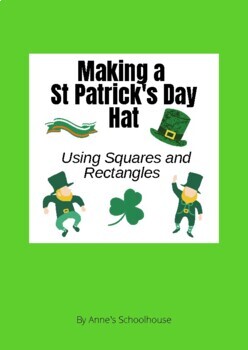 Preview of St Patrick's Day - Making a St Patrick's Day Hat/Shapes/Colors