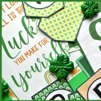 St. Patrick's Day / March Bulletin Board and Door Lucky Irish Decor 23