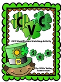 St. Patrick's Day (March) CVC word building/picture match