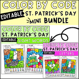 St. Patrick's Day March Color by Sight Word and Letter Wor