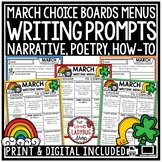 St. Patrick's Day March How-To Narrative Opinion Writing P
