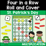 St. Patrick's Day March Math Activity Game Four in a Row M