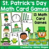 St. Patrick's Day March Math Card Games: 13 Games for Addi