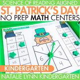 St. Patrick's Day March No Prep Math Center Mats Kindergar