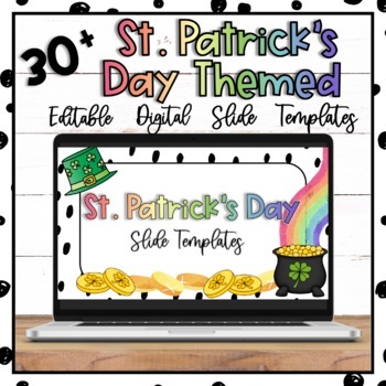 Preview of St. Patrick's Day Editable PowerPoint Slide Templates