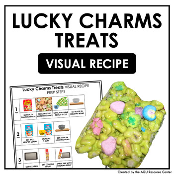 Preview of St. Patrick's Day Marshmallow Treats Visual Recipe