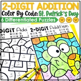 St. Patrick's Day Math | 2 Digit Addition | St. Patricks D
