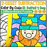 St. Patrick's Day Math | 2 Digit Subtraction | St. Patrick
