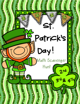 Preview of St. Patrick's Day Math Scavenger Hunt