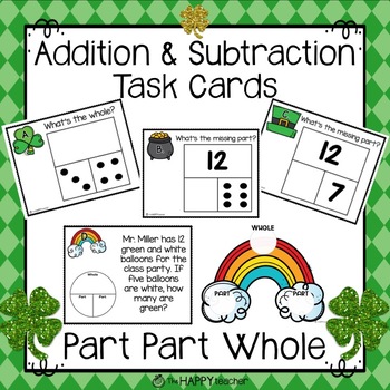 Preview of St. Patrick's Day Math Activities {Addition and Subtraction}