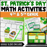 St. Patrick's Day Math Activities | Digital St. Patrick's 
