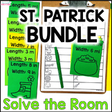 St. Patrick's Day Math Activities - Around the Room Scoot 