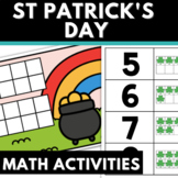 St. Patrick's Day Math Activities for Preschool and Kindergarten 