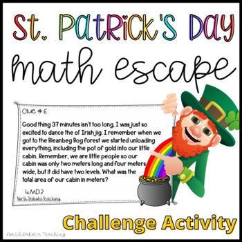 Preview of St. Patrick's Day Math Activity
