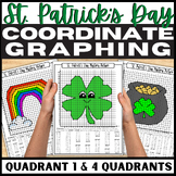 St. Patrick's Day Math Activity Graphing on the Coordinate
