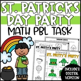 St. Patrick's Day Math Activity - March Project Based Learning
