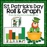 St. Patrick's Day Math Activity Roll & Graph