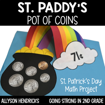 Preview of St. Patrick's Day Math Activity - St. Paddy's Pot of Coins