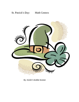 Preview of St. Patrick's Day Math Centers