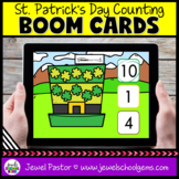 St. Patrick's Day Math Centers Game | Digital Counting Act