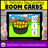 St. Patrick's Day Math Centers Game | Digital Counting Act