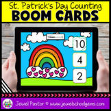 St. Patrick's Day Math Centers Game | Digital Counting Act