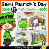 St. Patrick's Day Math Centers | Preschool, Pre-K, Kindergarten