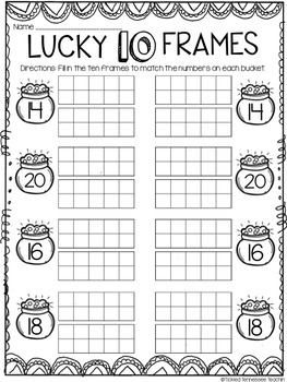 St. Patrick's Day Math Centers And Printables - Subtracting And Adding 