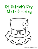 St. Patrick's Day Math Coloring