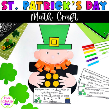 Preview of St. Patrick's Day Math Craft