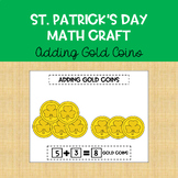 St. Patrick's Day Math Craft: Adding Gold Coins March Craf