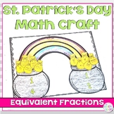 St Patrick's Day Math Craft Equivalent Fractions