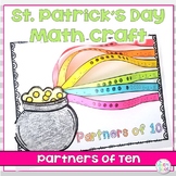 Rainbow Math Craft Partners of 10